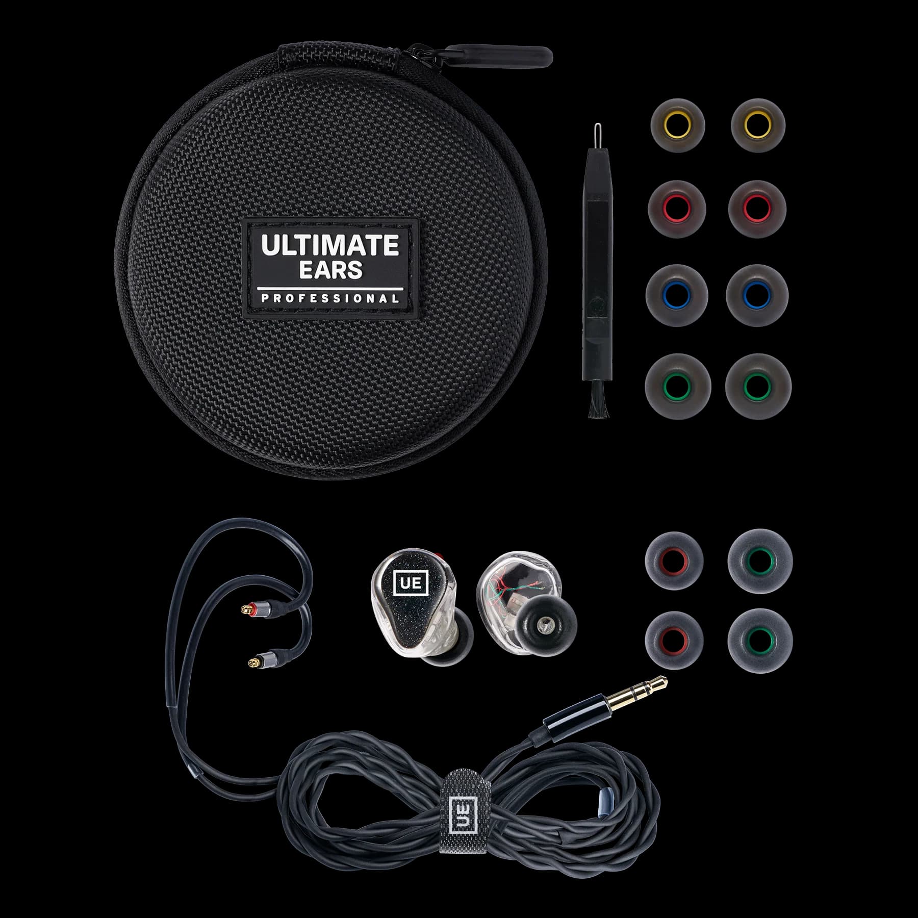 UE Universal Fit með öllum fylgihlutum