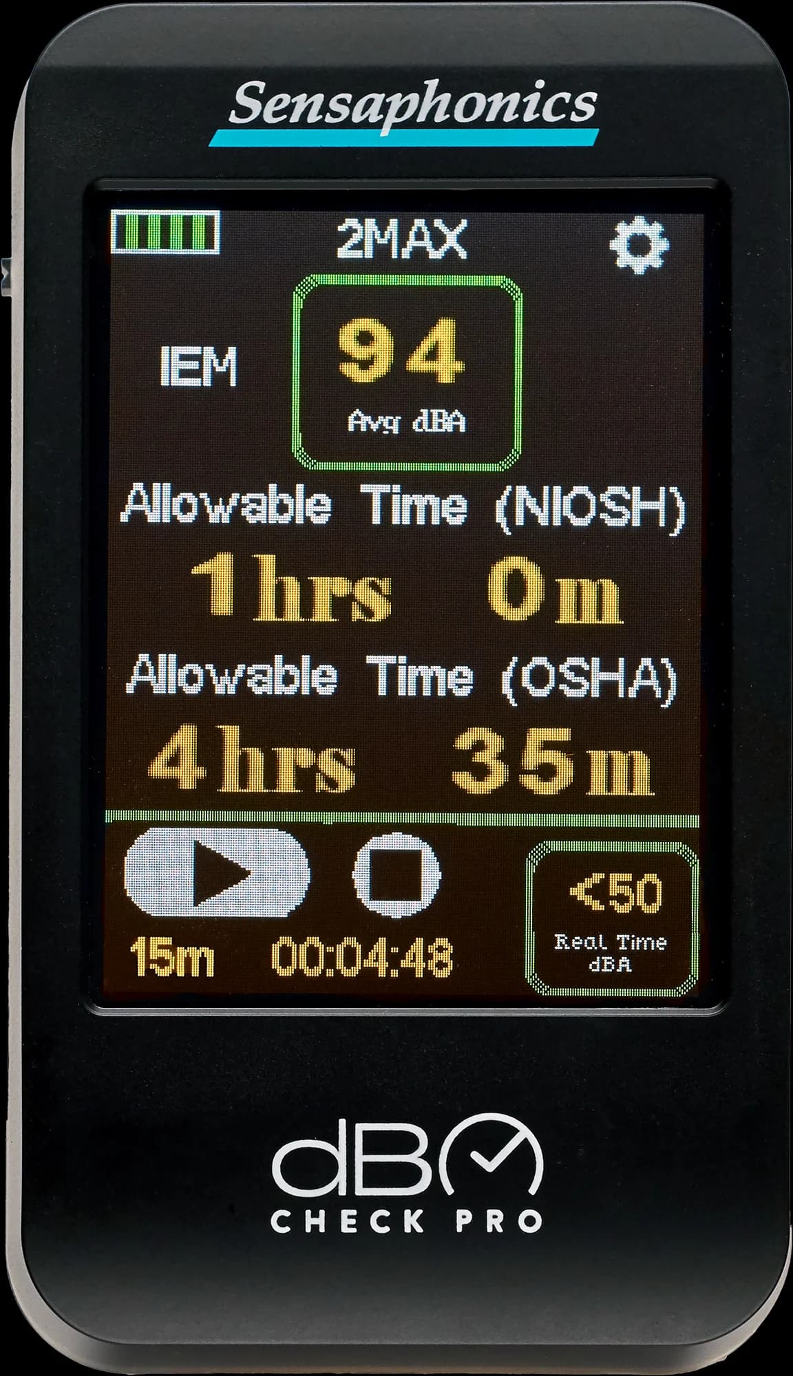 Sensaphonics dB Check Pro